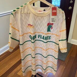 Corn Flakes or Kellogg’s oversized soccer Jersey